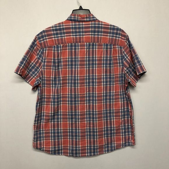 Lucky Brand Men Short Sleeve Cotton Button Shirt Top Size Extra Large M107 -17 - Picture 14 of 16